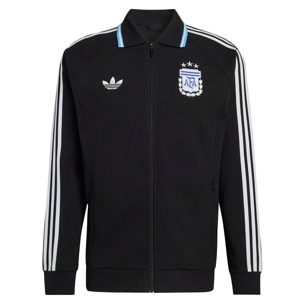 Adidas Erkek Futbol Eşofman Üstü Arjantin A Og Jk Jz6287 - Siyah - Görsel 6