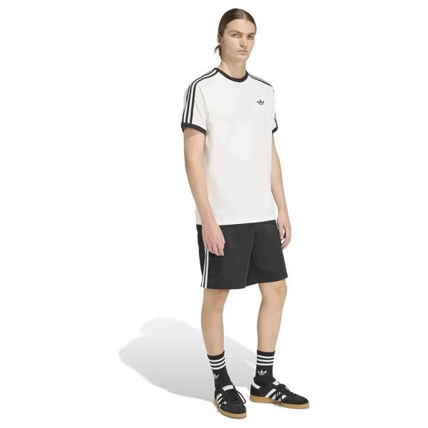 Adidas Originals 3 Stripes Ke3537 Beyaz Kısa Kollu Bisiklet Yaka Erkek Tişört - Görsel 5