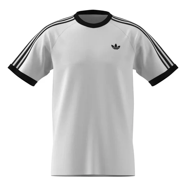 Adidas Originals 3 Stripes Ke3537 Beyaz Kısa Kollu Bisiklet Yaka Erkek Tişört - Görsel 8