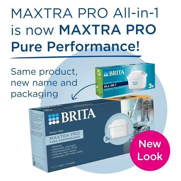 Brita Maxtra Pro Pure Performance 3'lü Su Arıtma Filtresi - Görsel 2