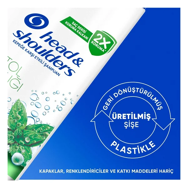 Head & Shoulders Buzlu Mentol Ferahlığı 330 Ml Şampuan - Görsel 6