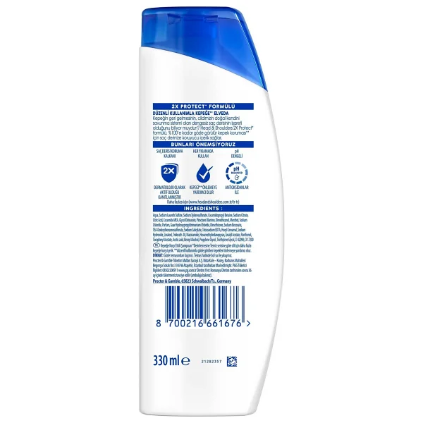Head & Shoulders Buzlu Mentol Ferahlığı 330 Ml Şampuan - Görsel 9