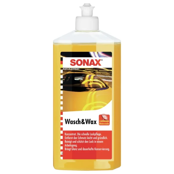 Sonax 500 Ml Cilalı Oto Şampuan - Görsel 3