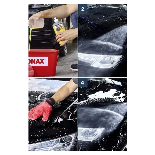 Sonax 500 Ml Cilalı Oto Şampuan - Görsel 5