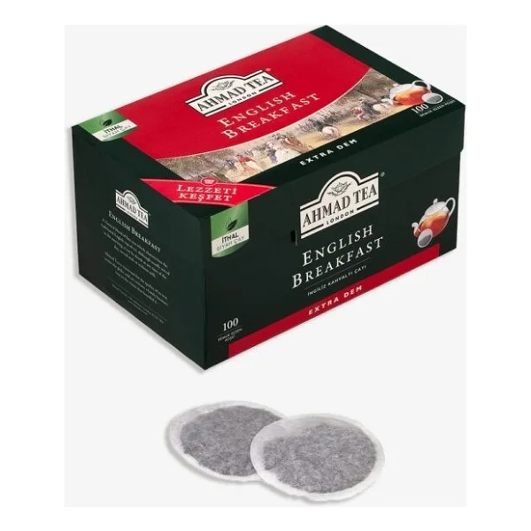 Ahmad Tea English Breakfast 100'lü Demlik Poşet Çay - Görsel 4