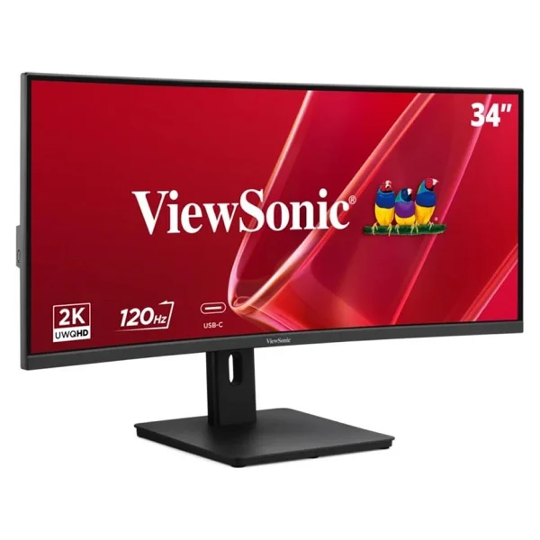 Viewsonic Va3420c-2 34" 3.5 Ms Wqhd Curved 120 Hz Monitör - Görsel 3