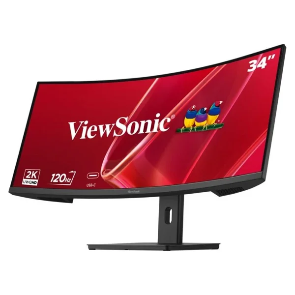 Viewsonic Va3420c-2 34" 3.5 Ms Wqhd Curved 120 Hz Monitör - Görsel 5