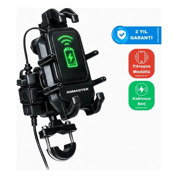 Knmaster Tt-860wu Motosiklet Telefon Tutucu - Görsel 7