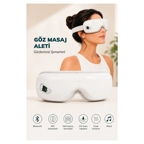 Walke G-01 Isıtmalı Göz Masaj Aleti - Görsel 5