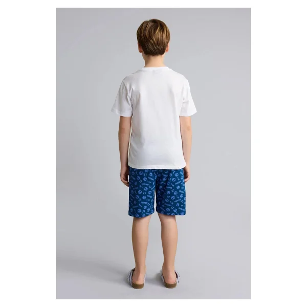 Defacto %100 Pamuk 2'li Pijama Takımı Kız Bebek H3540a826sm - Beyaz-Wt34 - 7 - 8 Yaş - Görsel 5