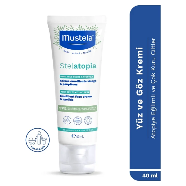 Mustela Stelatopia Emollient Yüz Kremi 40 Ml - Görsel 9