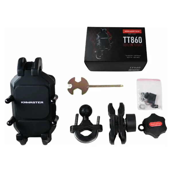 Knmaster Tt-860 Motosiklet Telefon Tutucu - Görsel 5
