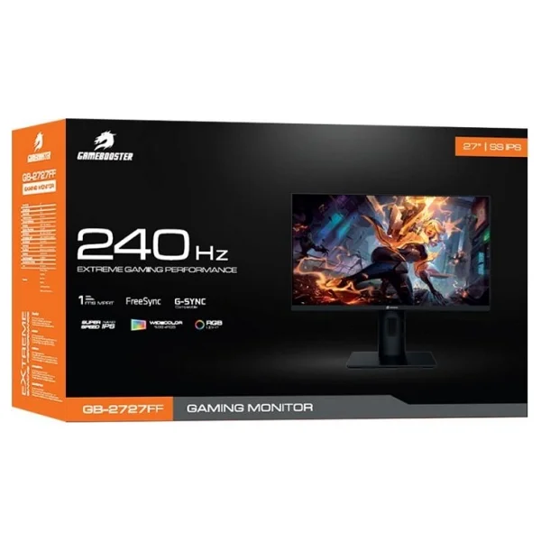 Gamebooster GB-2727ff 27" 1 Ms Full HD Ips 240 Hz Oyuncu Monitörü - Görsel 7