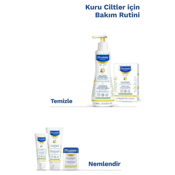 Mustela Cold Krem İçeren Besleyici Vücut Losyonu 200 Ml - Görsel 3