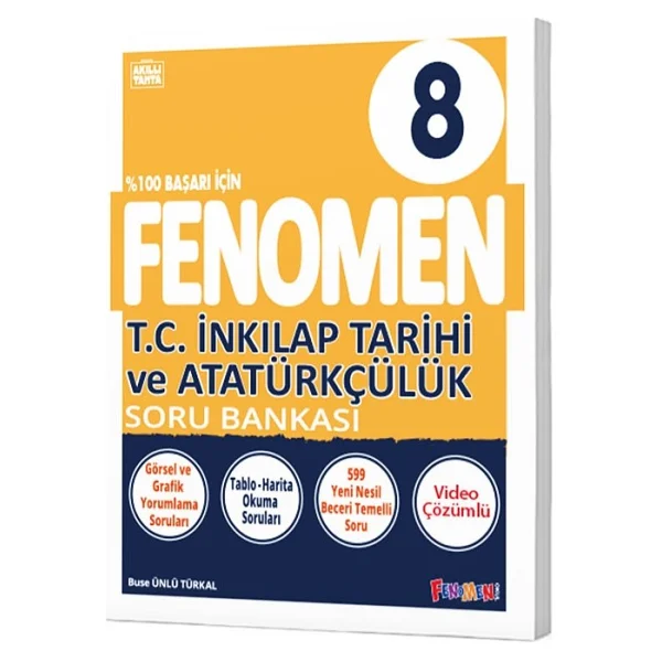 Fenomen Okul Yayınları 8. Sınıf Fenomen T.C. İnkılap Tarihi Ve Atatürkçülük Soru Bankası - Görsel 3