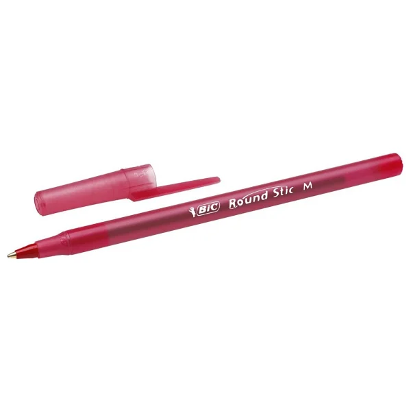 Bic Round Stic 60'lı Tükenmez Kalem Kırmızı - Görsel 7