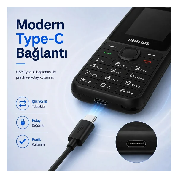 Philips Xenium E2125 Tuşlu Telefon - Görsel 8