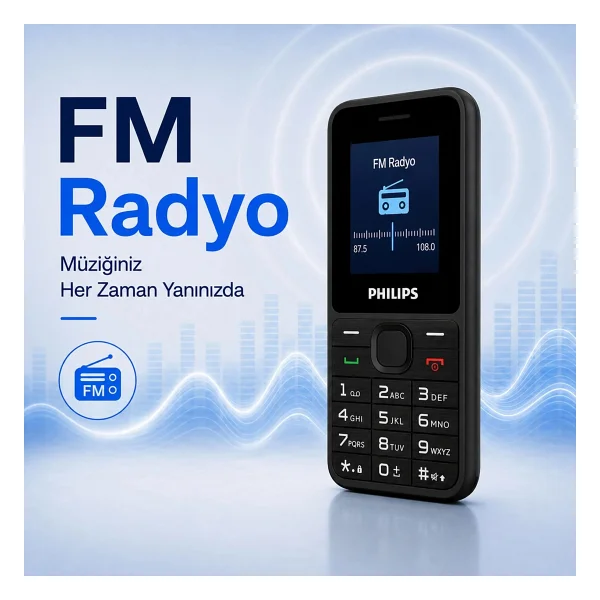 Philips Xenium E2125 Tuşlu Telefon - Görsel 9