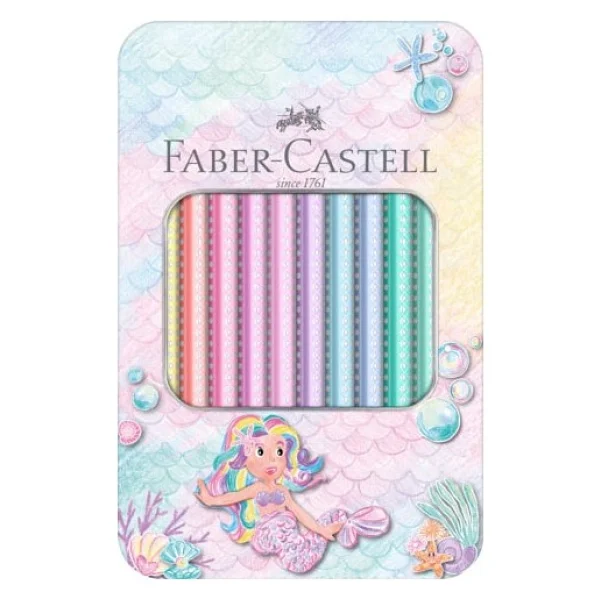Faber Castell Sparkle Boya Kalemi Jumbo 10 Lu - Görsel 3