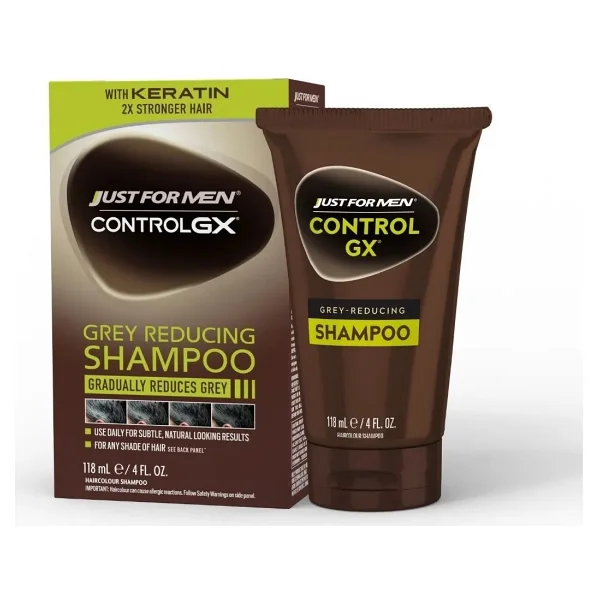 Just For Men Control GX Saç Beyaz Azaltıcı Şampuan 118 ml Tüm Saç Tipleri için Belirginleştirici Etki - Görsel 8