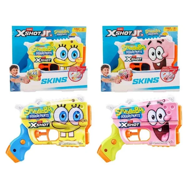 X-Shot Jr. Spongebob Squarepants Fast Fill Skins Su Tabancası - Görsel 3