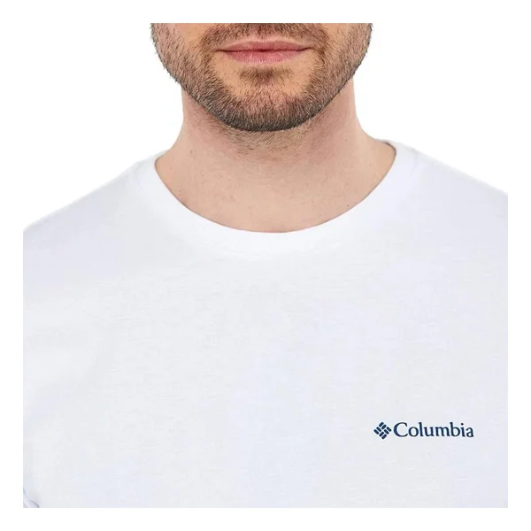 Columbia Csc Basic Logo Brushed Cs0282-010 Siyah Kısa Kollu Bisiklet Yaka Erkek Tişört - Görsel 5