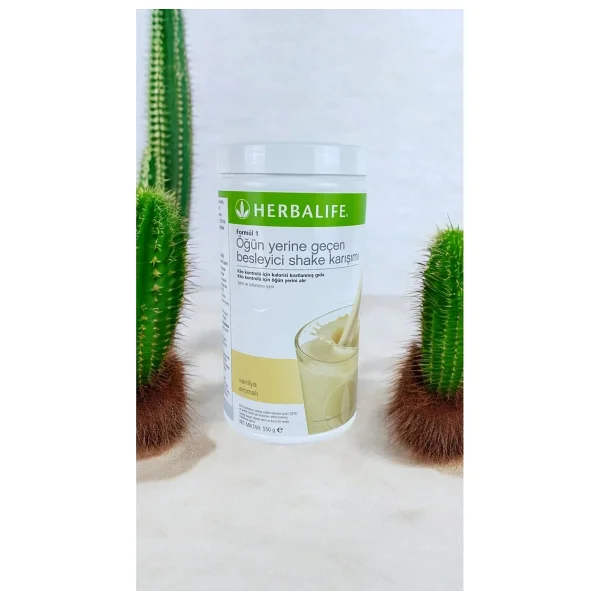 Herbalife Formül 1 Öğün Yerine Geçen Besleyici Vanilya Aromalı Shake Karışımı 550 Gr - Görsel 3