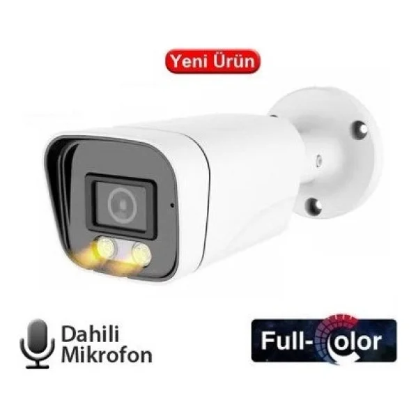 Ezcool Ez-2315ıps 5mp 3.6mm Fullcolor Sesli Poe Ip Bullet Kamera - Görsel 5