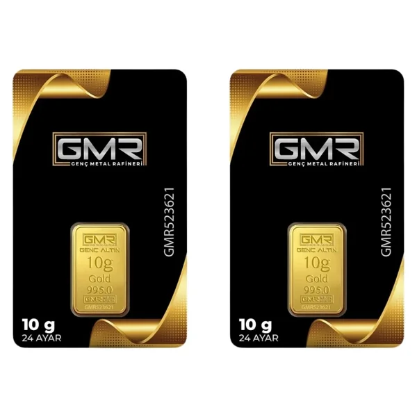 2'li 10 Gr 24 Ayar Gram Altın - Görsel 2