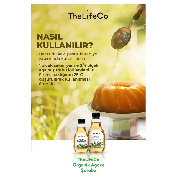 The Lifeco Organik Agave Şurubu 660 Gr - Görsel 3