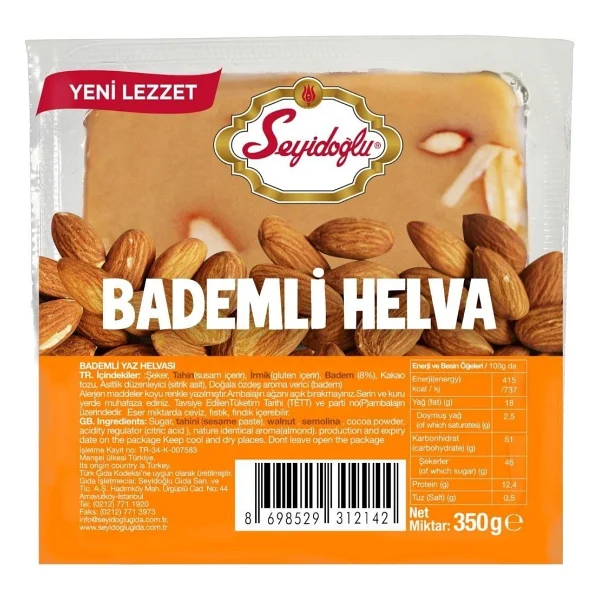 Seyidoğlu Bademli 350 Gr Yaz Helvası - Görsel 2