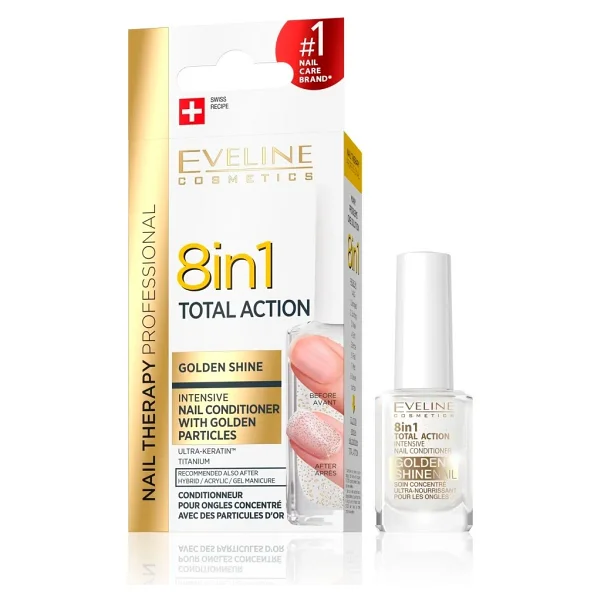 Eveline Cosmetics Total Action 8 İn 1 Intensive Nail Conditioner 12 Ml - Görsel 2