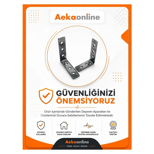Aeka Bala Ae-2086 4 Kapaklı 8 Raflı Kiler Dolabı - Görsel 5