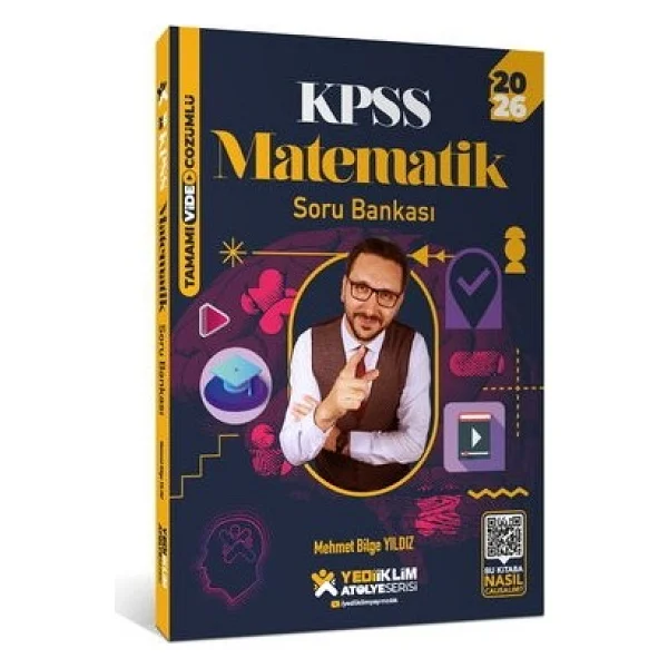 Yediiklim Yayınları 2026 Kpss Atölye Serisi Genel Yetenek Matematik Tamamı Video Çözümlü Soru Bankası - Görsel 3