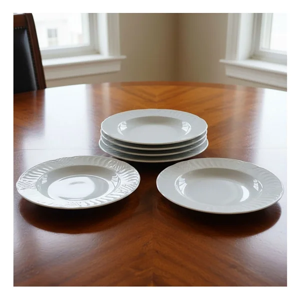 Güral Porselen Sembol 19 Cm 6'lı Çukur Yemek Tabağı - Görsel 4