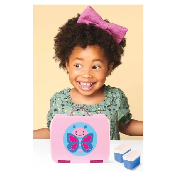 Skip Hop Spark Style Bento Kelebek Beslenme Kutusu - Görsel 5