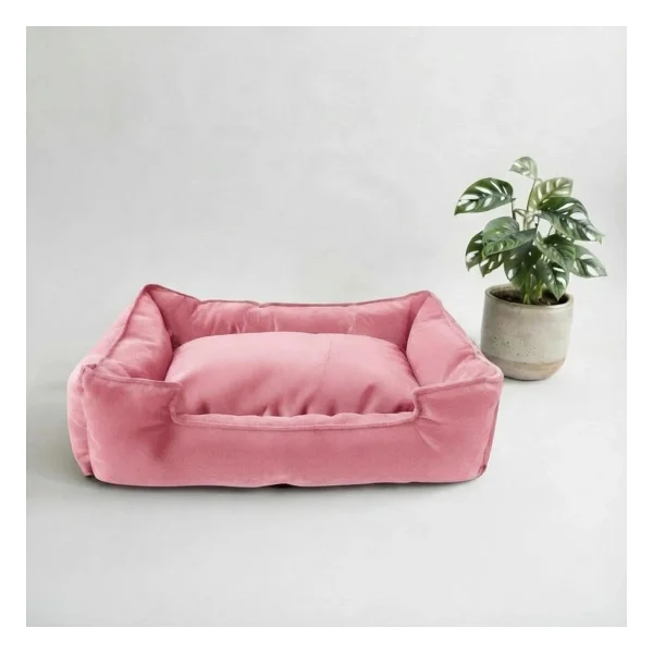 Brt Pet Kedi Yatağı 60x45 Cm Yıkanabilir Küçük Irk Köpekler Için Rahat Kullanım - Kırmızı - Görsel 8