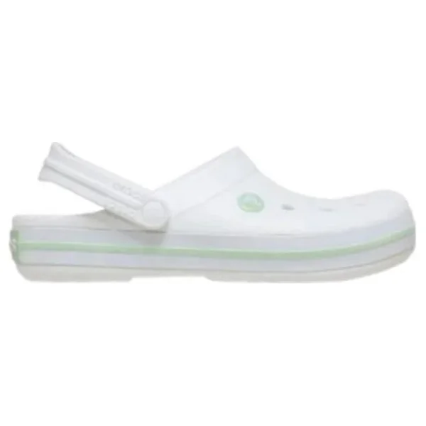 Crocs Crocband Clog 11016-1yl Beyaz-Yeşil Terlik - Görsel 6