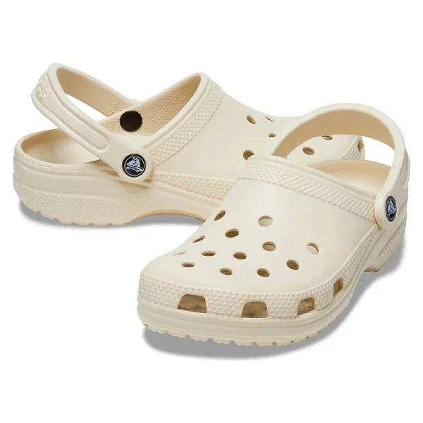 Crocs Classic Clog 10001-2y2 Bej Terlik - Görsel 2