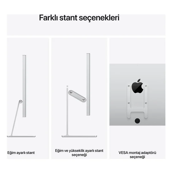 Apple Studio Display Standart Cam MK0Q3TU/A 27" 2ms 5K Retina Monitör - Görsel 2