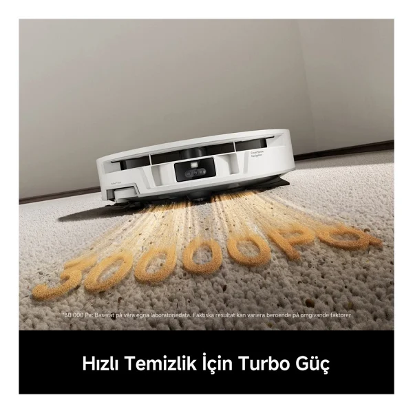 Mova S70 Roller Çöp İstasyonlu Akıllı Robot Süpürge - Görsel 5