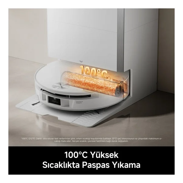 Mova S70 Roller Çöp İstasyonlu Akıllı Robot Süpürge - Görsel 8