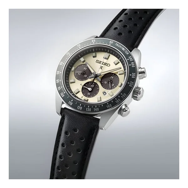 Seiko Prospex Speedtimer Ssc943 Deri Kordon Erkek Kol Saati - Görsel 3