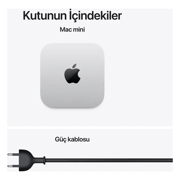 Mac Mini Mhqm4tu/A Apple M6 24 GB 512 GB SSD Mini PC - Görsel 10