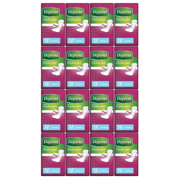 Depend Normal 12'li 12 Paket Mesane Pedi - Görsel 6