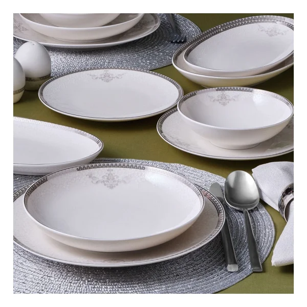 Güral Porselen Camelia 65781 54 Parça 12 Kişilik Yemek Takımı - Görsel 2