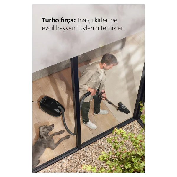 Miele Guard M1 Cat Dog Obsidian Black 890 W Toz Torbalı Süpürge - Görsel 3