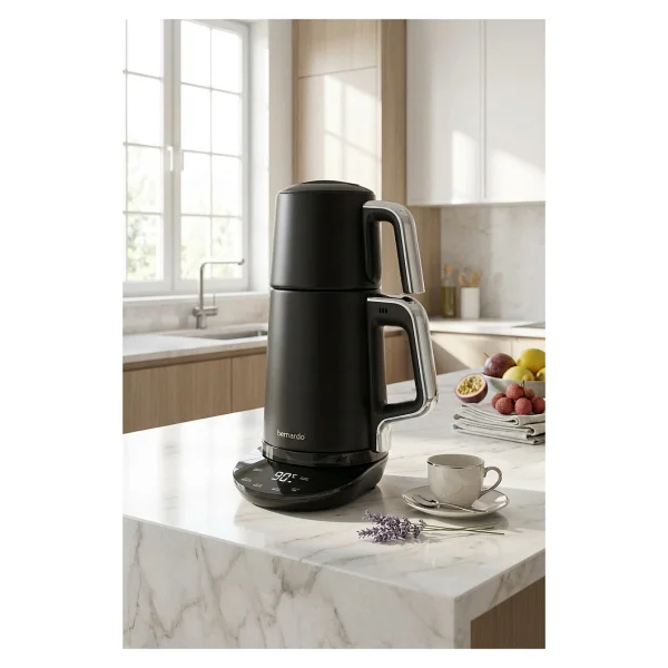Bernardo Nova 2200 W Dijital Çelik Çay Makinesi - Görsel 4