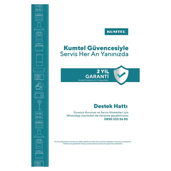 Kumtel Hı6-4tb İndüksiyonlu Ankastre Ocak - Görsel 7