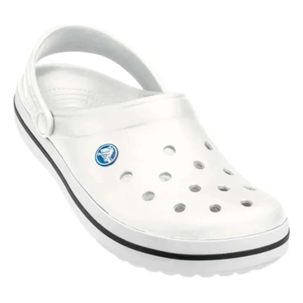 Crocs Crocband Clog 11016-100 Beyaz-Siyah Terlik - Görsel 6